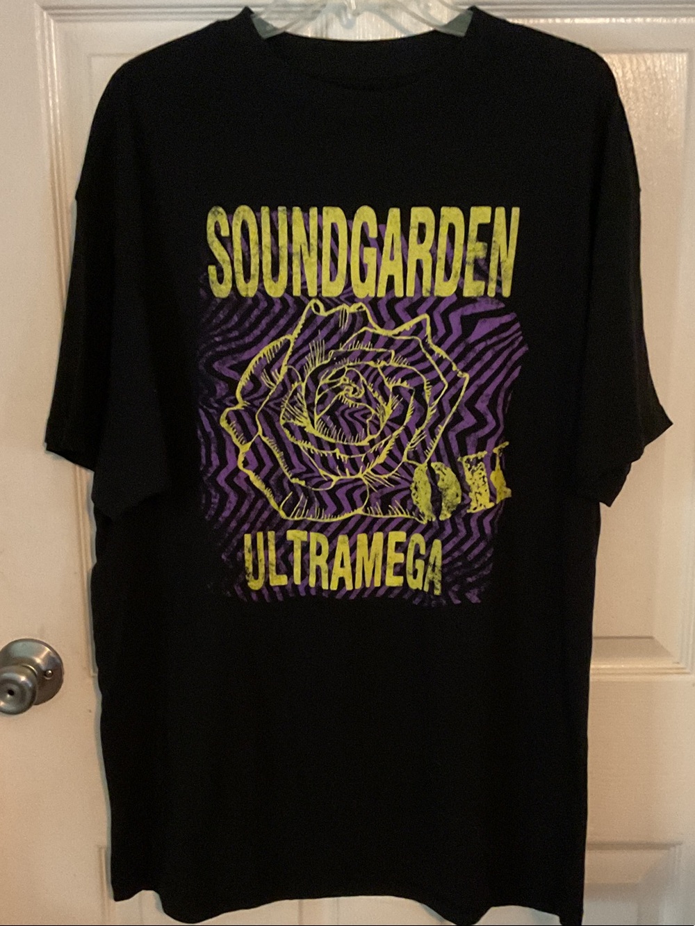 Soundgarden Ultramega Black Graphic Band Tee